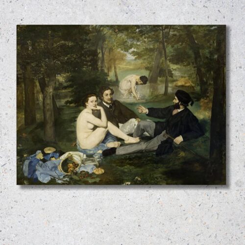 Manet - Raňajky v tráve