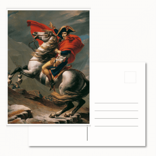 Jacques-Louis David – Napoleon prekračujúci Alpy