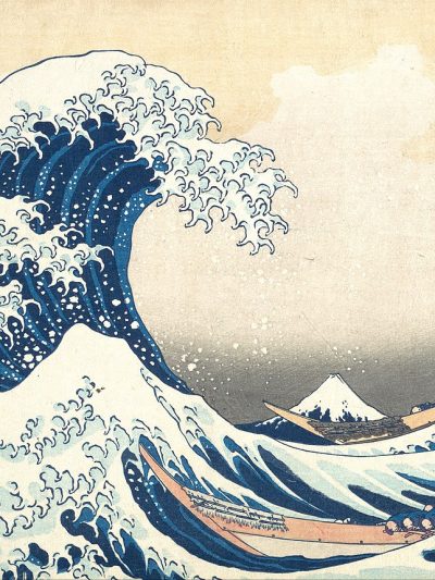 Katsushika Hokusai - Veľká vlna pri Kanagawe