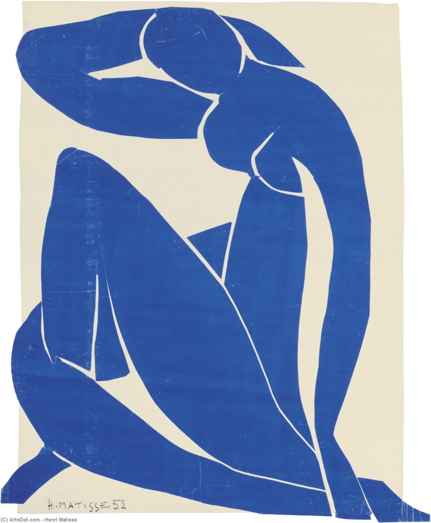 henri matisse blue nude