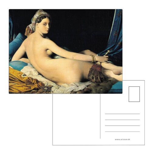 Ingres - Grand Odalisque pohľadnica