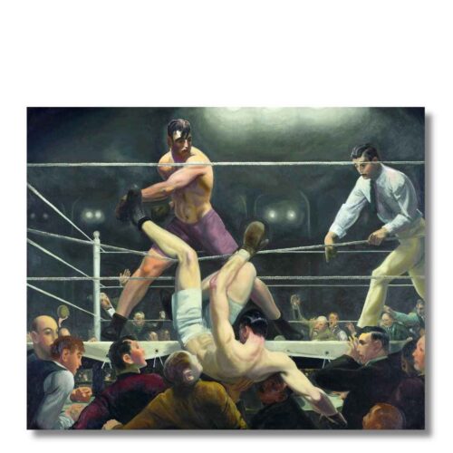Obraz George Bellows Dempsey a Firpo