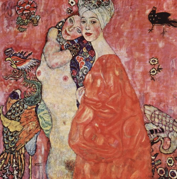 Gustav_Klimt Dve priateľky