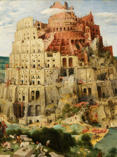 Pieter Bruegel starší - Babylonská veža