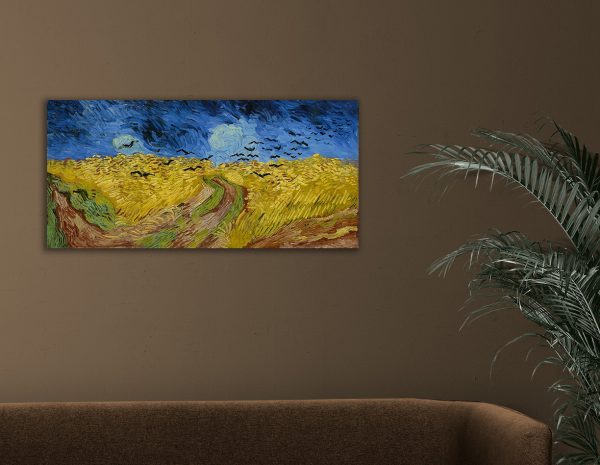 Vincent van Gogh Pšeničné pole s vranami