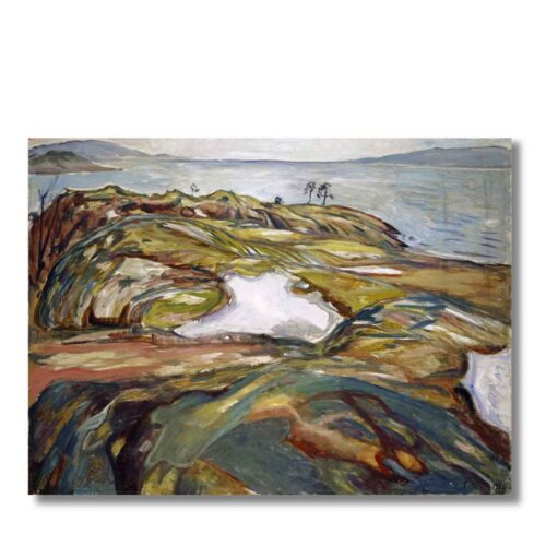 Obraz Edvard Munch Krajina pri mori