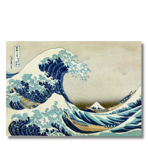 Hokusai – Veľká vlna pri Kanagawe