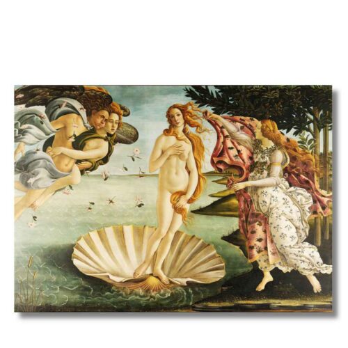 Sandro Botticelli – Zrodenie Venuše