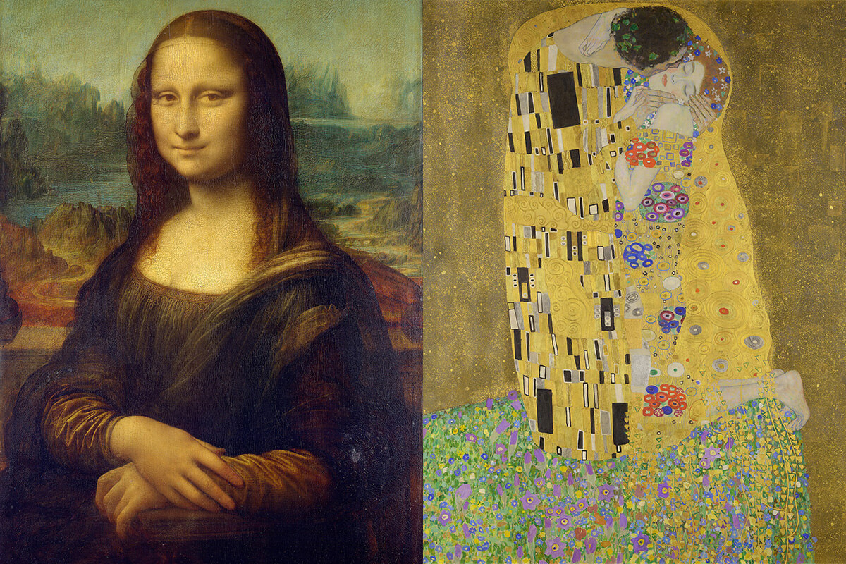 Mona Lisa a The kiss