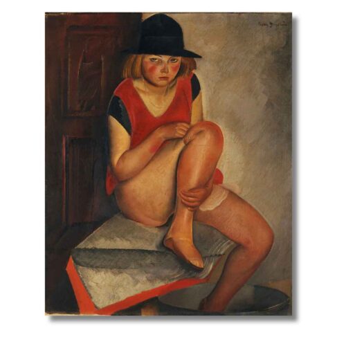 Obraz Boris Grigoriev Modelka