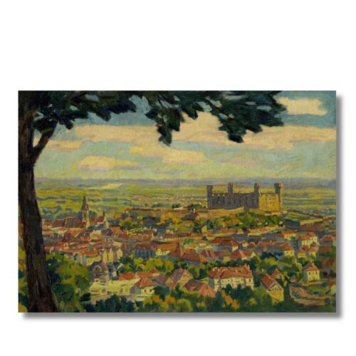 Obraz Gustáv Mallý Bratislava od Nového Sveta