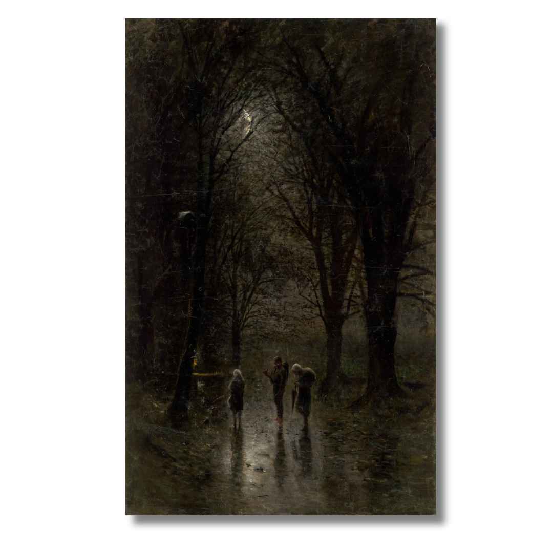 Ladislav-Mednansky-Nocni-putnici Obraz Ladislav Medňanský Noční pútnici