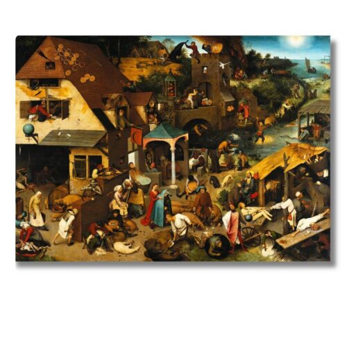 Pieter Bruegel starší – Holandské príslovia