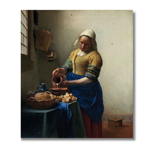 Vermeer - Mliekarka, obraz