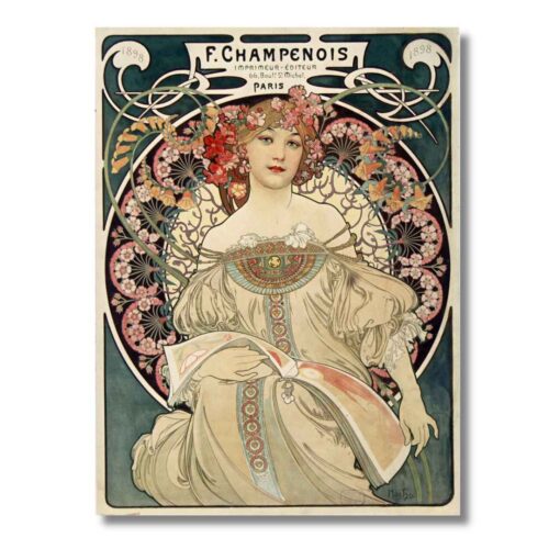Obraz Alfons Mucha Champenois