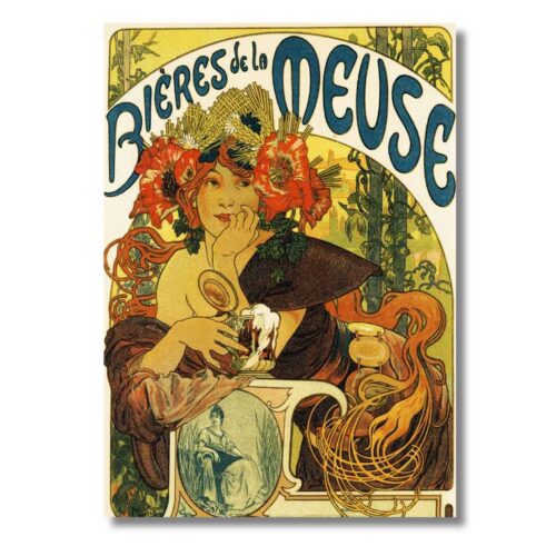 Alfons Mucha – Bieres de la Meuse