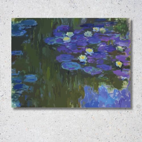 Claude Monet – Kvitnúce lekná