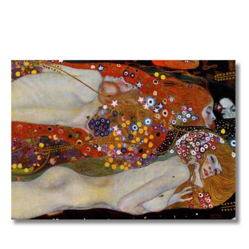 Obraz Gustav Klimt Vodné hady