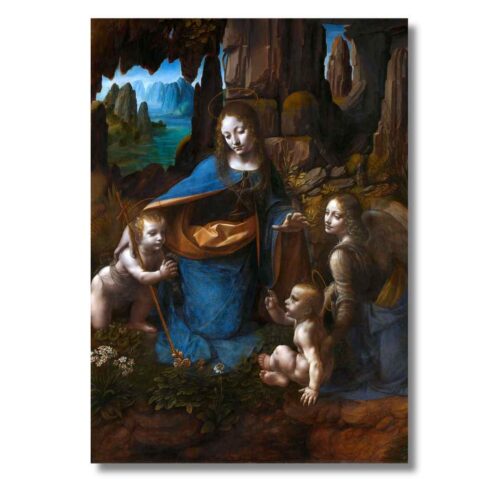 Leonardo da Vinci – Mária v skalách