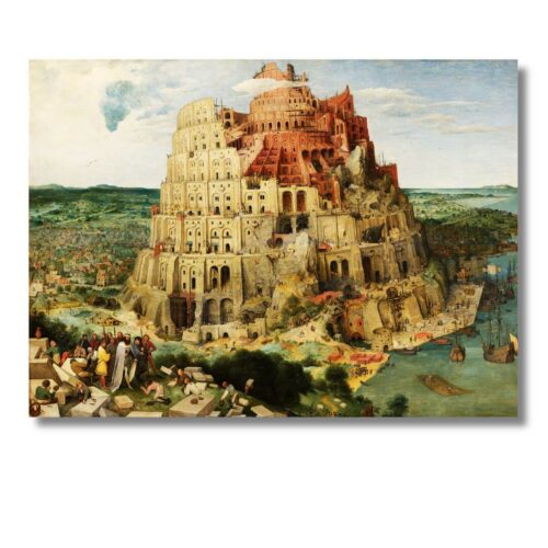 Pieter Bruegel st.- Veľká Babylonská veža