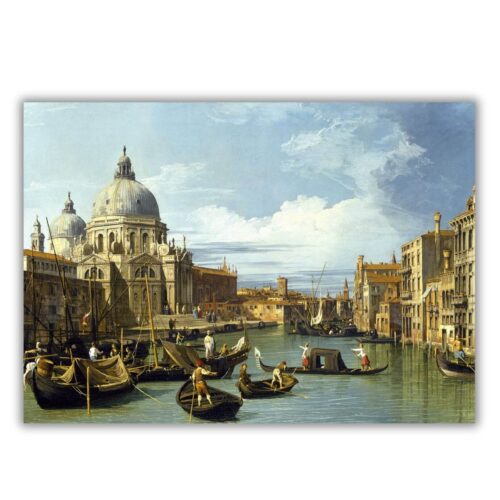Canaletto - Veľký kanál v Benátkach