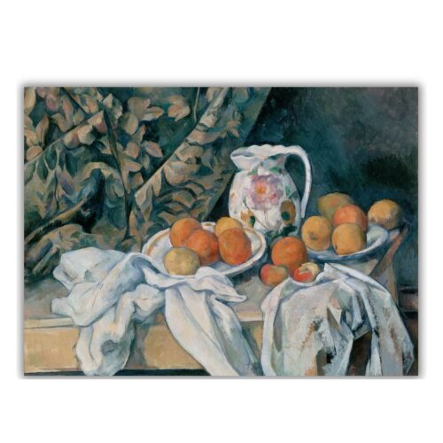 Cézanne - Zátišie so závesom