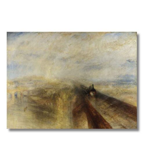 J. M. W. Turner – Dážď, para a rýchlosť