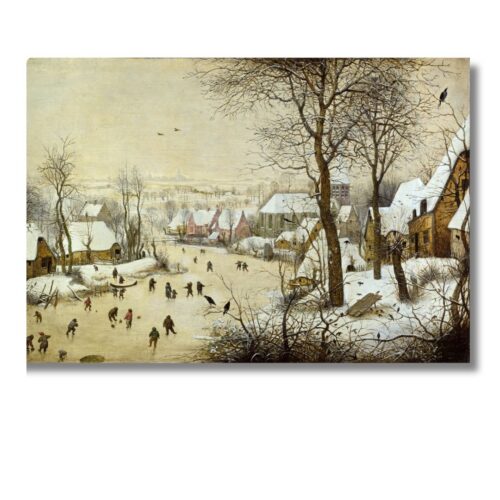 Obraz Pieter Bruegel st. Zimná krajina s korčuliarmi