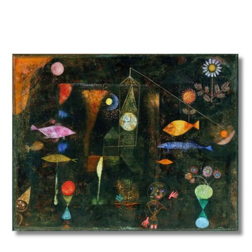 Obraz Paul Klee Rybia mágia