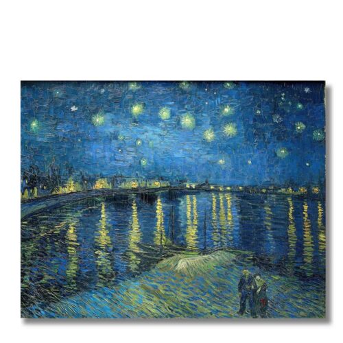 Obraz Vincent van Gogh Hviezdnatá noc nad riekou