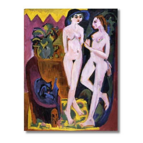 Ernst Kirchner – Dve nahé ženy