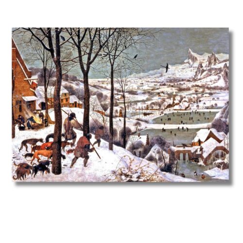 Obraz Pieter Bruegel St. Lovci v snehu