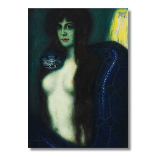 Franz Stuck – Hriech (Die Sünde)