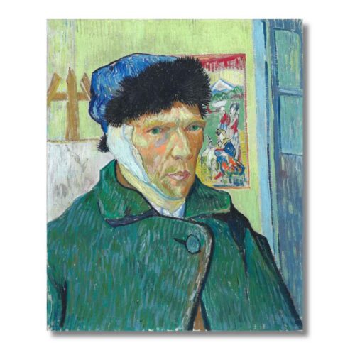 Vincent van Gogh – Autoportrét s obviazaným uchom