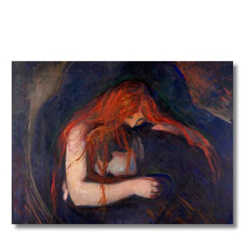 Obraz Edvard Munch Vampír