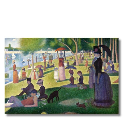 Obraz Georges Seurat Nedeľné popoludnie