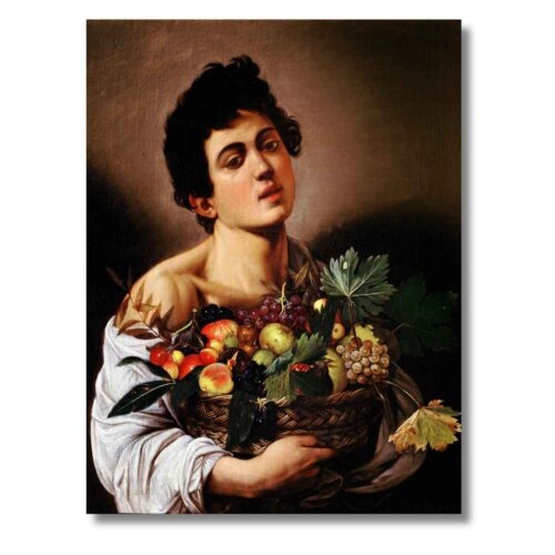 Caravaggio – Chlapec s košíkom ovocia