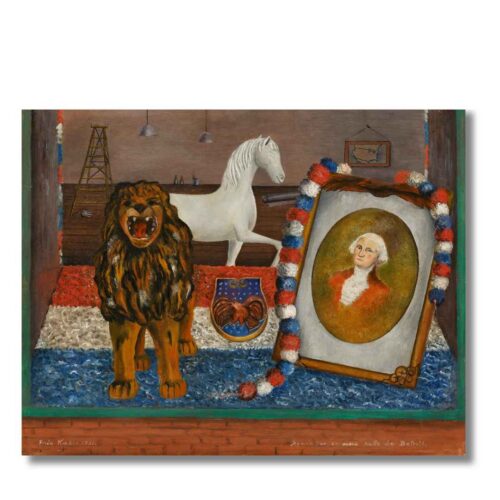 Obraz Frida Kahlo Okno na ulici v Detroite
