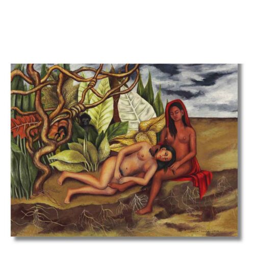 Frida Kahlo – Dve nahé v lese (Dos desnudos en el bosque)