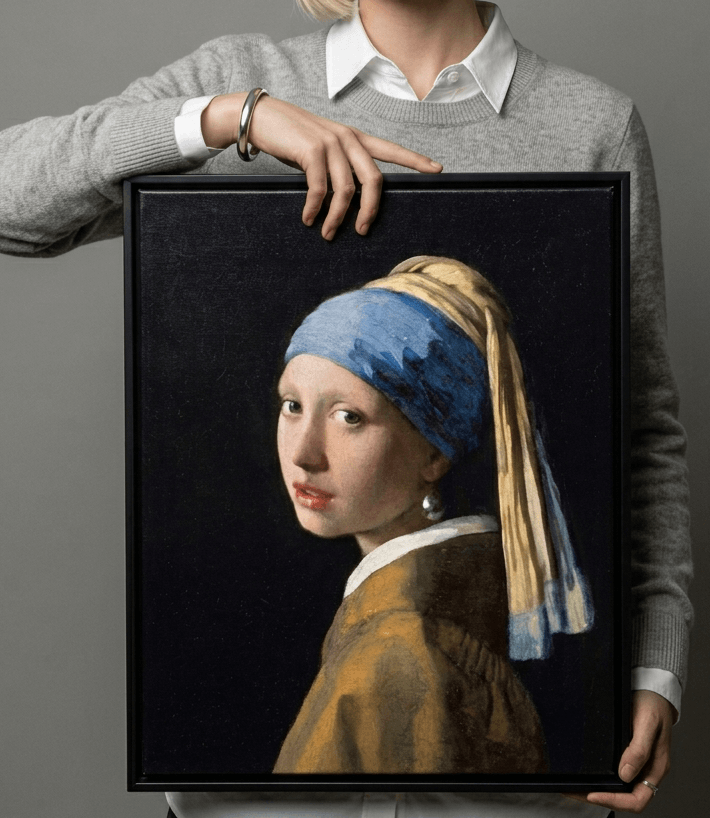 Dievča s perlovou náušnicou obraz