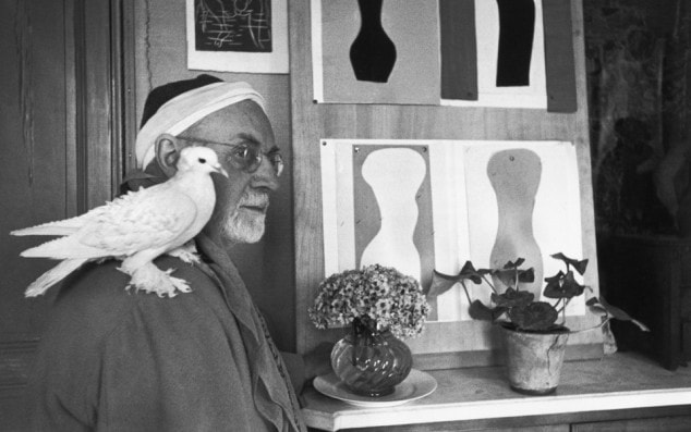 Henri Matisse s holubom