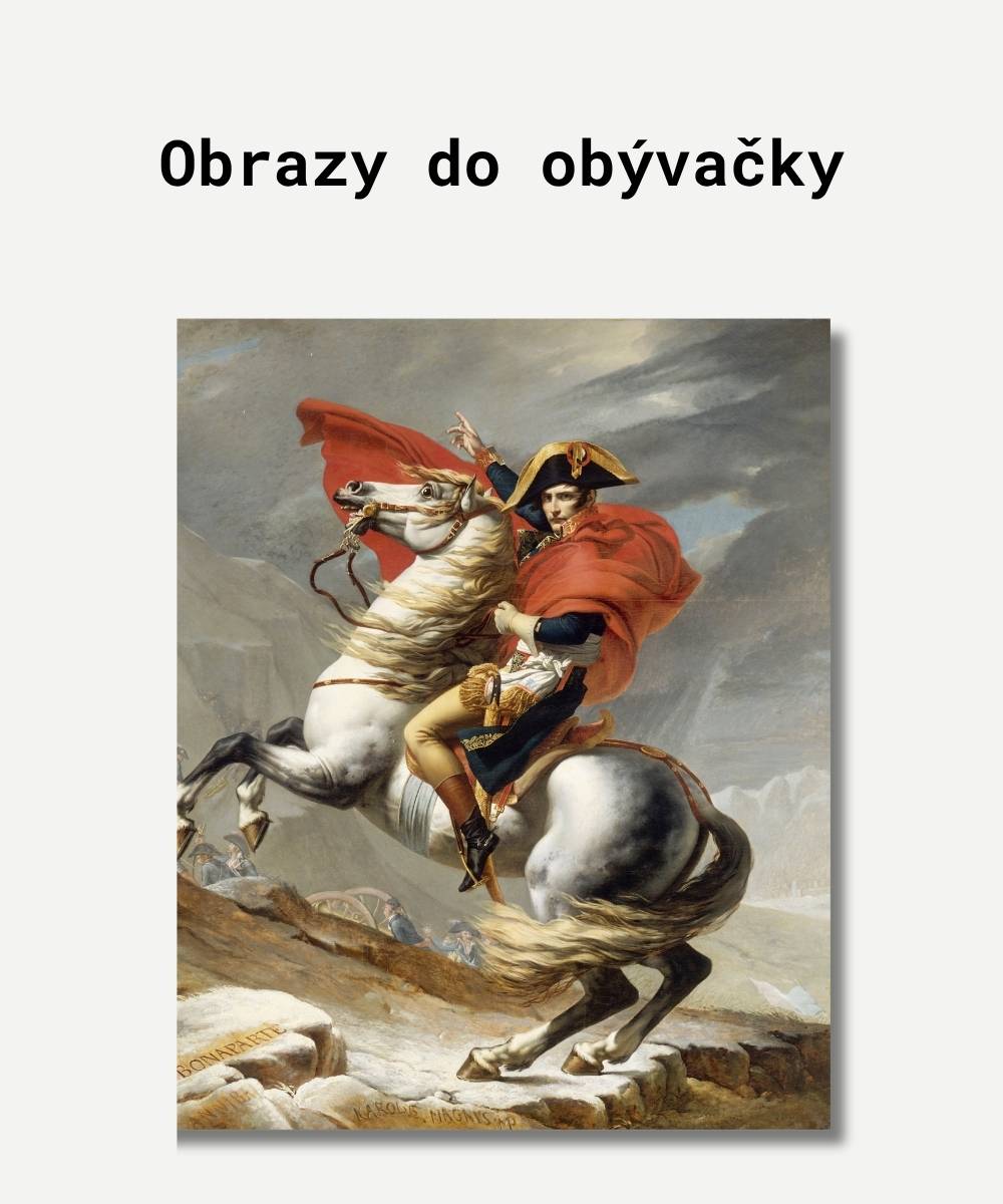 Obrazy do obývačky, obraz Napoleona
