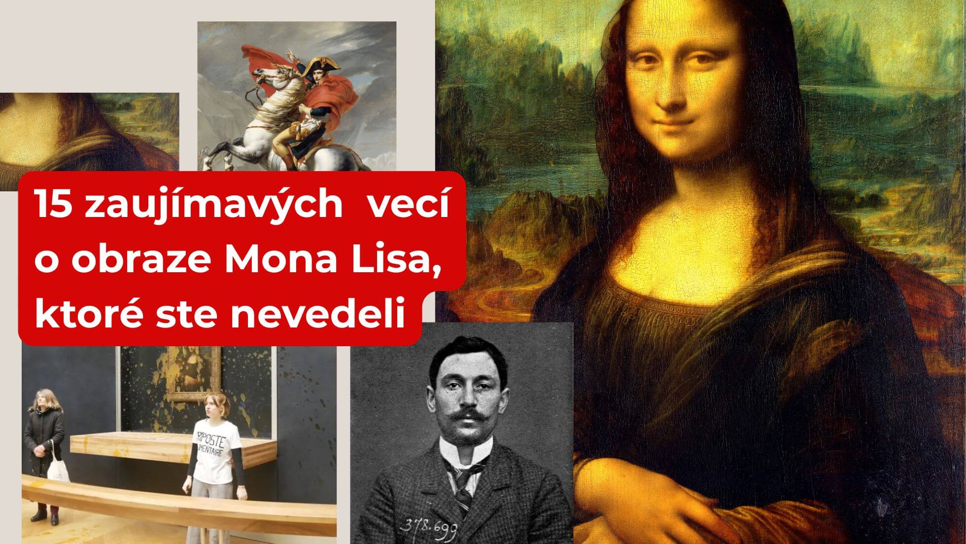 Banner článok zaujímavosti o Mona Lise