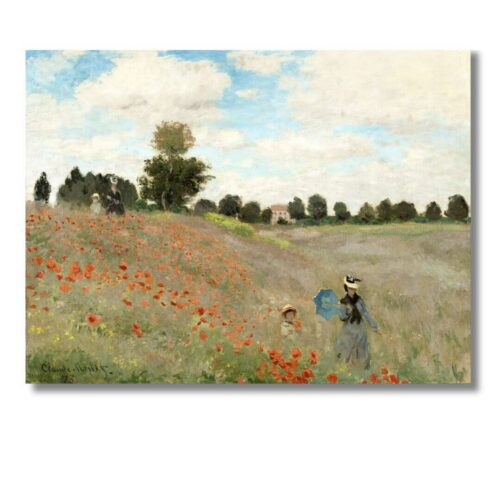 Claude Monet - Makové pole