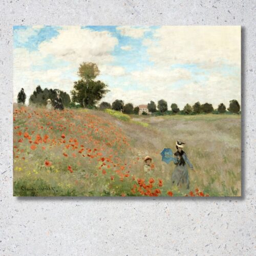 Claude Monet - Makové pole