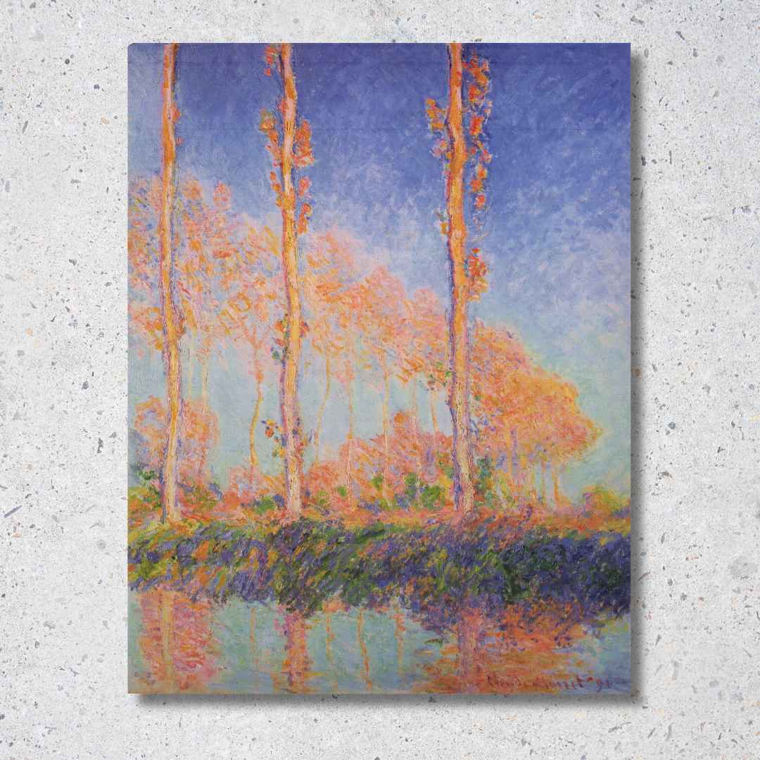 Claude Monet - Topole