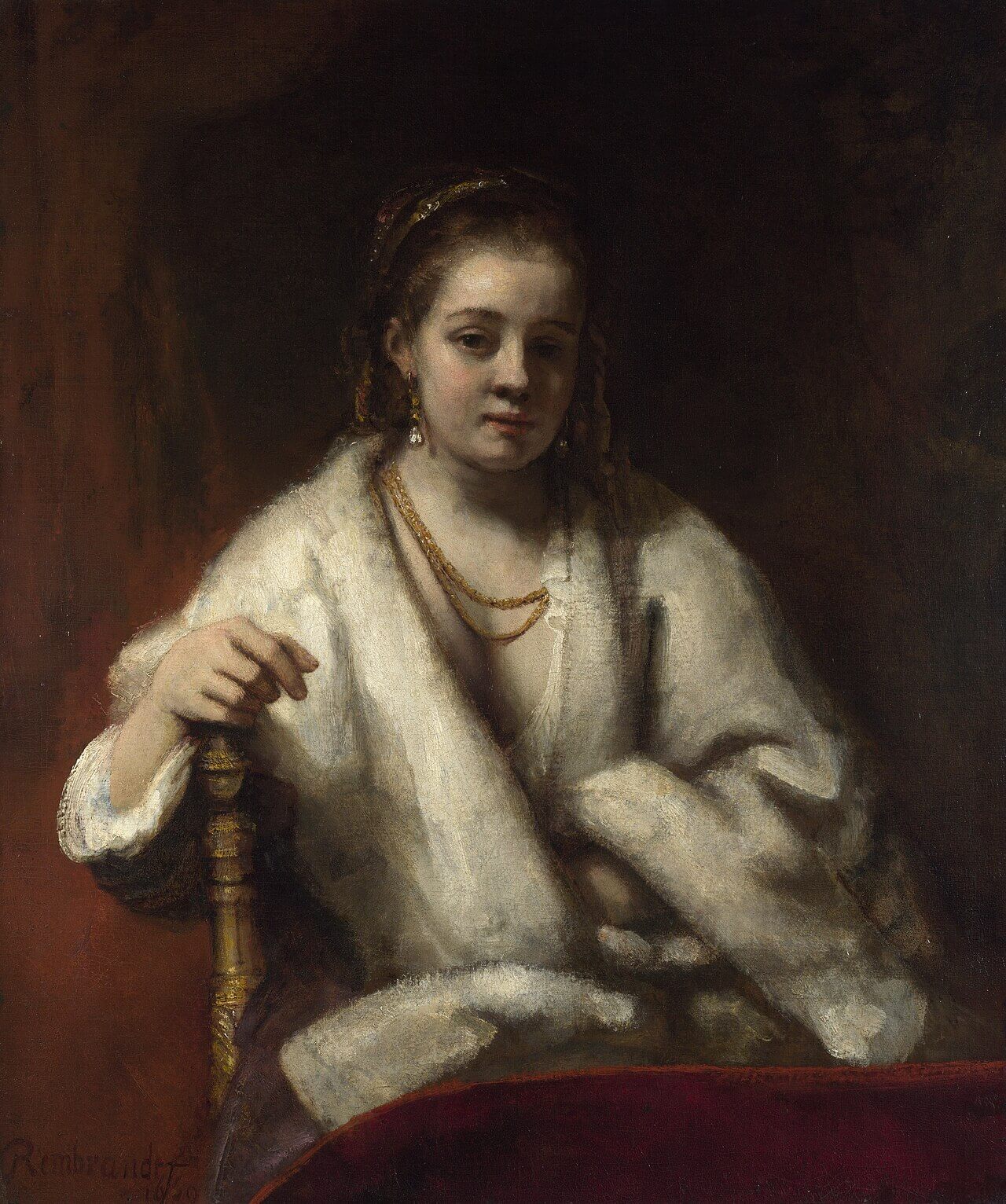 Rembrandt Hendrickje Stoffels