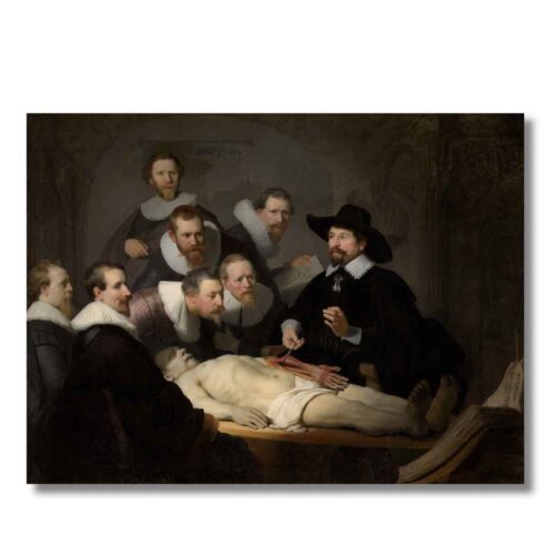 Rembrandt Lekcia anatómie doktora Tulpa